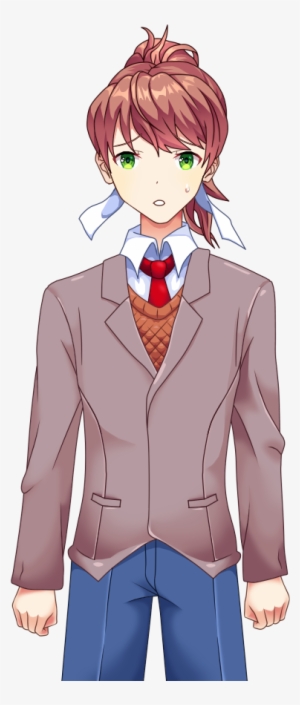 Some Makoto's Sprites I've Done The First 18 Makoto - Doki Doki Literature Club! #2727299