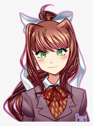 Monika Ddlc For Kids - Doki Doki Literature Club! #2727707 Monika Ddlc For Kids - Doki Doki Literature Club! #2727707