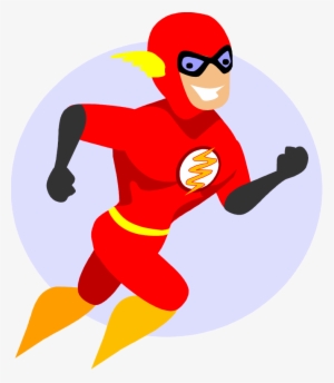 Flash Superhero Clipart Free Download Best Flash Superhero - Vector The Flash Superhero #2727733