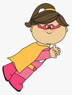Superhero Girl Flying - Free Superhero Clipart Girl Flying #2727815