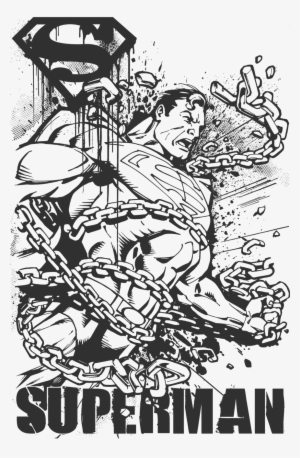 Superman Breaking Chains Men's Regular Fit T-shirt - Youth: Superman-breaking Chains #2728276