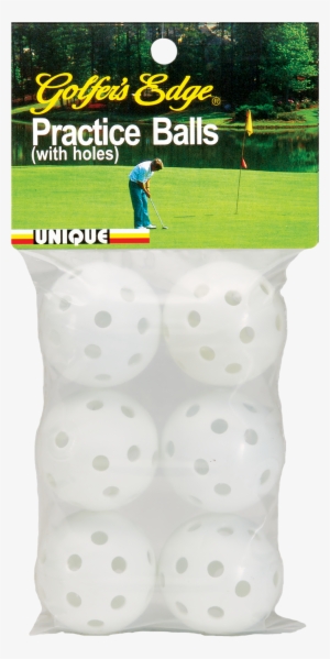6 / Bag-white Plastic Practice Golf Ball - Futsal #2728482