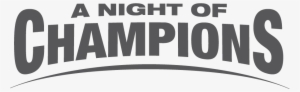 Night Of Champions Logo Png #2728512