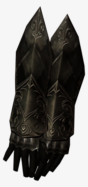 870kib, 700x1480, Ebony Gauntlets - Ebony Armor Gauntlets #2728928