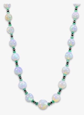 Graduated Opal Bead Necklace, - Bead #2729000