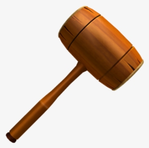 Wooden Mallet Gear - Wooden Hammer Png #2729235