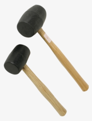 Rubber Mallet, Small - Rubber Mallet, Large #2729426