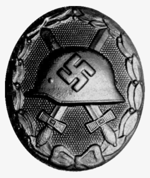Soldiers And Civilians Alike Received This Medal For - German Wound Badge Transparent #2729506