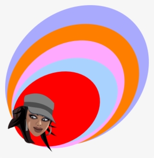 Young Woman In 5 Spheres Clipart Png For Web #2730699