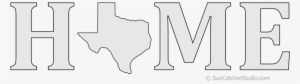 Texas Home Stencil Pattern Shape State Stencil Clip - Pattern #2732497