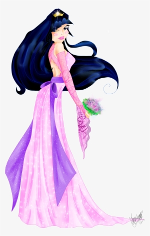 Free Download Winx Club Musa Wedding Dress Clipart #2733135