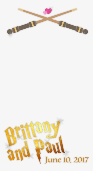 Harry Potter Themed Snapchat Filter For Brittany And - Wedding #2733264