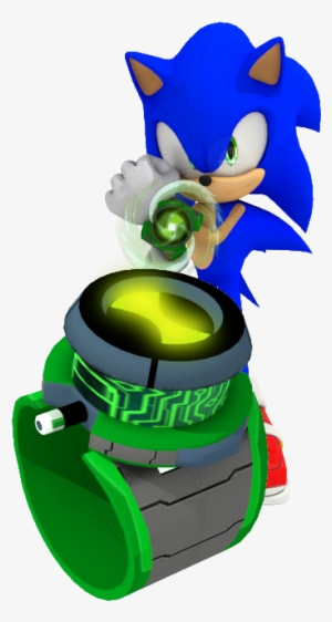Ben 10 Alien Force Omnitrix Model Download By Jaysonjeanchannel - Sonic And The Omnitrix #2733645