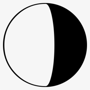 Moon Crescent Phase Symbol - Simbolo De Luna Creciente #2733733