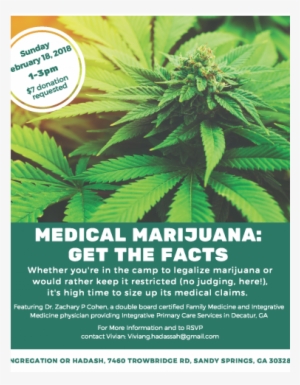 Rsvp Today For The February 18 Medical Marijuana Program - 2018 Facts About Medical Marijuana #2734965