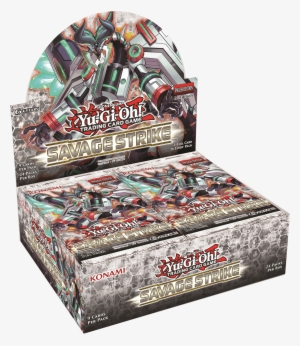 Yu Gi Oh Savage Strike Booster Display Box - Yugioh Duelist Saga Booster Pack (5 Cards) Sealed #2735780