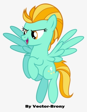 Vector-brony, Flying, Lightning Dust, Safe, Simple - My Little Pony Lighting Dust #2735908