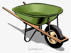 Wheelbarrow Royalty Free Vector Clip Art Illustration - Carrinho De Mao Png #2736175