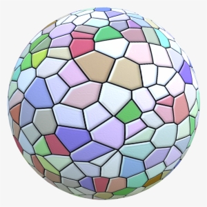 Seamless Colorful Glass Material - Sphere #2736493
