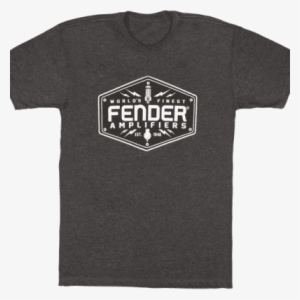 Fender Bolt Down Mens T-shirt Charcoal Grey Medium - Shirt #2736569