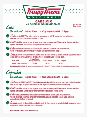 Betty Crocker Krispy Kreme Doughnuts Cake Mix With - Krispy Kreme Cake Mix With Original Doughnut Glaze #2736743