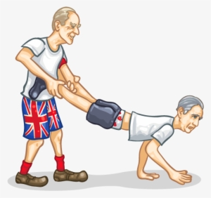 Wheelbarrow Race - Dibujo De Carreras De Carretilla #2736842