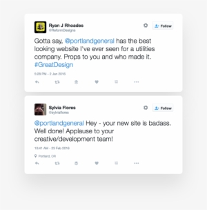 Tweets About The Portland General Electric Website - Connective Dx, Inc. #2737530