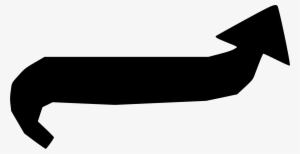 This Free Icons Png Design Of Arrow Tail Down #2738187