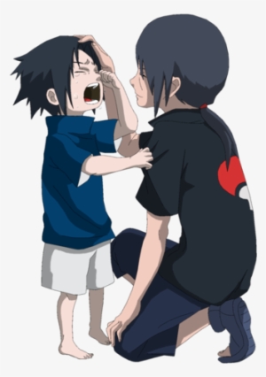 Itachi Comforting A Crying Sasuke - Sasuke Crying For Itachi #2738216