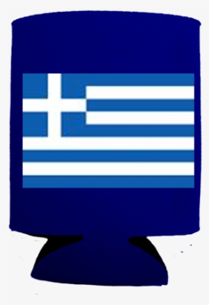 Greek Flag - Koozies - Koozies2046 - Custom Heat Pressed - Greek Flag #2738219