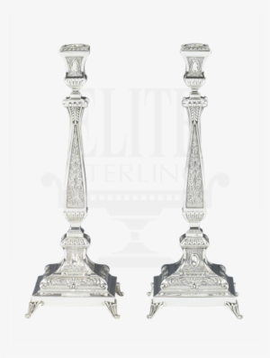 Close Tzirich Silver Candlestick Set - Trophy #2738706