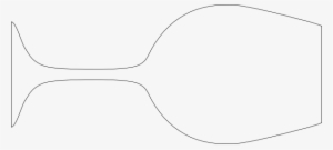Wine Glass Silhouette White #2738899