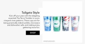 Ab4b73b8 5232 4195 A13a 6b8fd6953fd5 - Vineyard Vines Tailgate Tervis Tumblers (set Of 4) #2739362