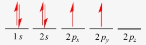 A Single Arrow Can Be Used To Denote A Single Electron - Carbon Electron Shell Configuration #2739782