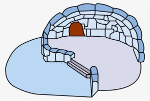 Snown Backyard Igloo Igloo Icon Id 30 - Club Penguin Inside Of Igloo #2739899