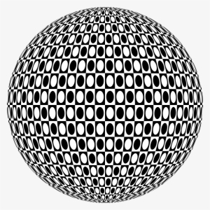 This Free Icons Png Design Of Abstract Checkered Sphere #2740394