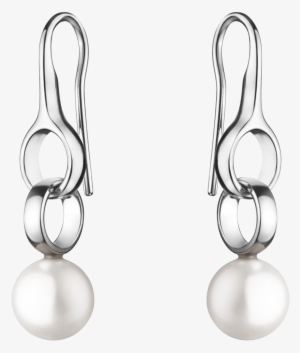 Georg Jensen Silver Pearl Earrings Uk #2740679