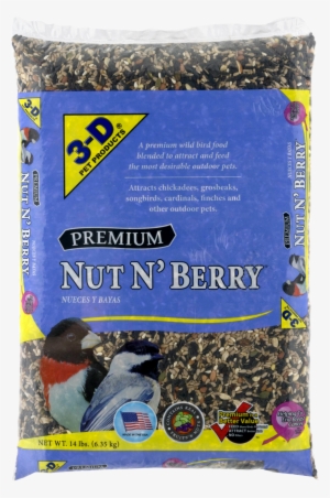 3-d Pet Products Premium Nut N' Berry Dry Wild Bird #2741435