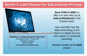 Seniors Last Chance Discount - Apple Pro 15 Retina (2015) I7, 16gb, 256gb Ssd #2741770