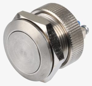 Av Button, Ø 19 Mm Stainless Steel With Knurled Nut - Av Button, Ø 19 Mm Stainless Steel #2741793