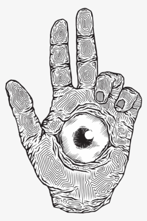 Transparent-grandparents Png Transparent Hand Eyeball - Baphomet Hand #2741819