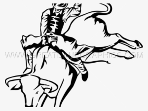 Drawn Bull Bull Riding - Bull Riding #2741820