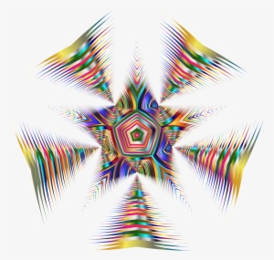 Big Image - Psychedelic Star Png #2742109