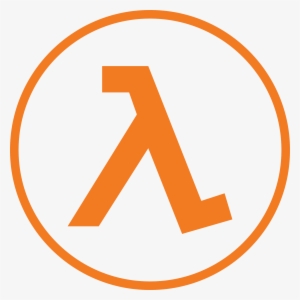 Half Life Logo Png Transparent - Lambda Half Life Logo #2742417
