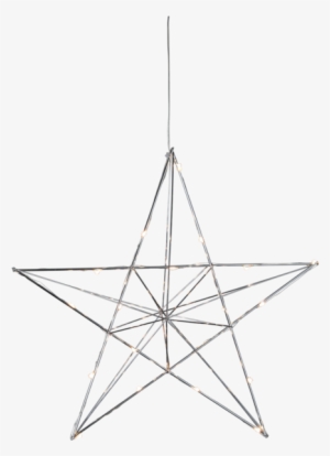 Star Line - Metal Decorative Star Line Star W. Leds #2742537