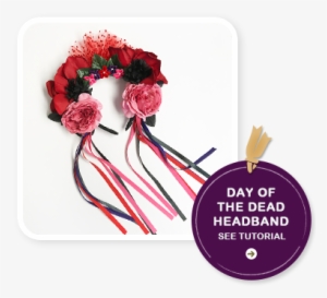 Day Of The Dead Headband - Headband Flower Day Of The Dead #2743487