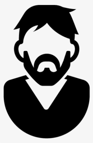 Man With Beard And Moustache Vector - Men With Beard Icon #2743553