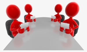 Picture - Stick Figure Meeting Png #2744112