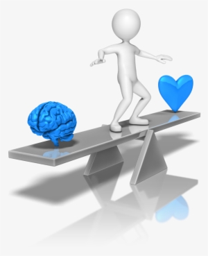 Is Given To Thinking Stick Figure Thinking Png - Heart And Mind Png #2744461