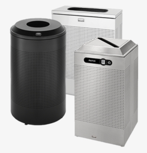 Choose From 4 Different Waste And Recycling Styles - Rubbermaid Commercial Products #2744544